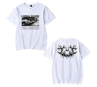 OUHZNUX Lorna Shore T-Shirt Fan Made Blood Baseball T-Shirt Stampata Estiva A Maniche Corte Hip Hop Donne Ragazzi Uomo Xs-4Xl