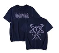 OUHZNUX Lorna Shore T-Shirt Unisex Deathcore Band Merch T Shirt Manica Corta per Giovani Uomini Donne Manica Corta Full Size Xs-4Xl