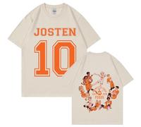 OUHZNUX T-Shirt Anime The Foxhole Court T-Shirt in Cotone Stampato Membro Cosplay JOSTEN T-Shirt in Cotone T-Shirt da Donna per Uomo XS-3XL-Black||XS