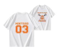 OUHZNUX T-Shirt da Donna Merchandising Top Cosplay Membro WILDS JOSTEN T-Shirt da Uomo The Foxhole Court T-Shirt in Cotone Unisex Top XS-3XL-Black||XS