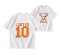 OUHZNUX T-Shirt da Uomo The Foxhole Court Taglia 10 Merch Top Cosplay Member T-Shirt da Uomo T-Shirt in Cotone Unisex Top XS-3XL-Black||XS