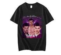 OUHZNUX Tshirt Taylor Lautner T Shirt da Uomo Twilight Jacob Black Fantasy Film T-Shirt Confortevole Manica Corta Vestiti Hip Hop Bambini Magliette E Camicette Xxs-3Xl