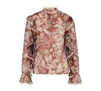 Oui - Blusa con Volant V-Neck - - Blouses & Shirts - Donna - Multicolore - S