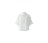 Oui - Camicetta Estiva in Lino - -Blouses & Shirts -Donna -Bianco -S