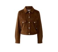 OUÍ Giacca in similpelle marrone | 40