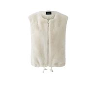 OUÍ Gilet effetto pelliccia beige | 36