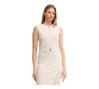 Oui - Gilet in Maglia - - Jackets - Donna - Beige - M