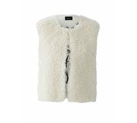 OUÍ Gilet in pelliccia sintetica crema | 44