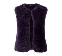 Oui - Gilet lavorato a maglia senza cuciture - - Jackets - Donna - Viola - XL