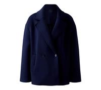 Oui, ,Jackets ,Donna ,Blu ,L Caban Jacket