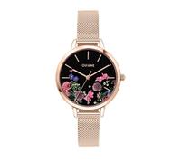 Oui&me FLEURETTE Orologio Donna Solo tempo in Acciaio, PVD Oro rosa - ME010075