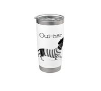 Oui-ner, Cane Weiner Francese, Bassotto, Teckel Bicchiere termico in acciaio inox doppia parete