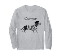 Oui-NER, Cane Weiner Francese, Bassotto, Teckel Maglia a Manica