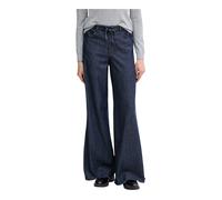 Oui - Pantaloni a gamba larga - - Trousers - Donna - Blu - M