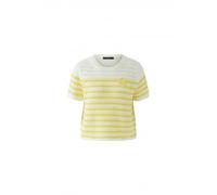 Oui - Pullover a Maniche Corte a Righe - - Knitwear - Donna - Multicolore - XL