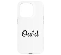 Oui - Yes in francese Custodia per iPhone 15 Pro