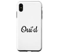 Oui - Yes in francese Custodia per iPhone XS Max