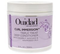 Ouidad Curl Immersion Triple Treat - Balsamo profondo unisex da 340,2 g
