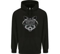 Ouija Board Gatto Scuro Magia Nera Voodoo Uomo Felpa