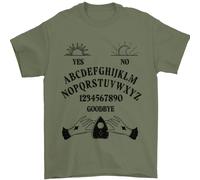 Ouija Board Scuro Magia Nera Voodoo T-Shirt 100% Cotone