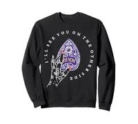 Ouija Board Spirit Psychic Witch Spooky Occulto Halloween Felpa