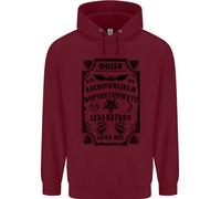 Ouija Board Voodoo Demoni Spiriti Halloween Bambini Felpa con Cappuccio
