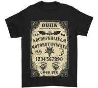 Ouija Board Voodoo Demoni Spiriti Halloween Uomo T-Shirt 100% Cotone