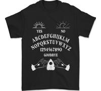 Ouija Board Voodoo Scuro Magia Nera T-Shirt 100% Cotone