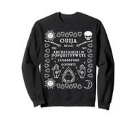 Ouija Ciao Sì No Gothic Ouija Pagan Creepy Paranormal Felpa