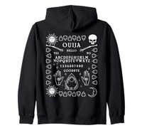 Ouija Ciao Sì No Gothic Ouija Pagan Creepy Paranormal Felpa con Cappuccio