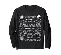 Ouija Ciao Sì No Gothic Ouija Pagan Creepy Paranormal Maglia a Manica