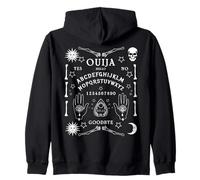 Ouija Ciao Sì No Gothic Ouija Pagan Paranormal Halloween Felpa con Cappuccio