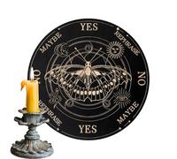 Ouija Spirit Board - Tavola metafisica con lettere in legno con messaggi, planchette metafisica per rabdomanzia, divinazione, per lettura di tarocchi, altare rituale, meditazione, decorazione