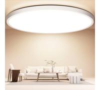 OUILA Ø40CM Plafoniera LED Soffitto, 36W Lampada da Soffitto LED 4000K 3600LM Rond Plafoniere Moderno Plafoniere da Ufficio per Camera da Letto, Cucina, Balcone, Soggiorno, Corridoio, Bagno