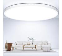 OUILA Ø40CM Plafoniera LED Soffitto 6500K, 36W 3600LM Lampadario Camera da Letto Moderna Bagno IP44 per Cucina, Balcone, Soggiorno, Corridoio, Ufficio