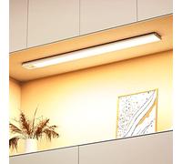 OUILA Luce Armadio LED, con Sensore di Movimento, 41CM Magnetica Ricaricabile Luce Sottopensile Dimmerabile Lampada per Cucina Scale Soggiorno Bagno Camere da Letto
