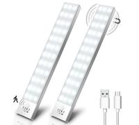 OUILA Luce Armadio LED con Sensore di Movimento Luci Notturna 36 LED 4 Modalità