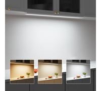 OUILA Luce Armadio LED con Sensore di Movimento Luci Notturna LED 4 Modalità Lampada Guardaroba Luce da Esposizione 5000mAh USB Ricaricabile Cucina, Scale, Corridoio, Garage - 60cm*2 Pezzi