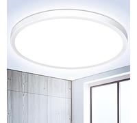 OUILA Plafoniera LED Soffitto Ø22CM, 6500K 18W Moderno Lampada da Soffitto