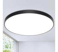 OUILA Plafoniera LED Soffitto 24W [2 Pezzi], Lampada da Soffitto 6500K 2000LM Plafoniera Bagno IP44 Impermeabile Rotonda Ø28CM Lampadario LED Moderna Luce Soffitto per Cameretta, Cucina, Soggiorno