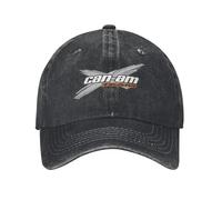 OUINCIIC Cappellini da Baseball Unisex con Logo BRP ATV Can-Am, in Denim Invecchiato, Vintage, per attività all'aperto, con Lacci Regolabili e Chiusura a Scatto