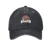 OUINCIIC Cappellino da Baseball con Logo Completo Big Bones e Testo Nero, Cappello da Trekking, Carino, Nero, Cappelli da Donna e da Uomo
