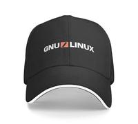 OUINCIIC Cappellino da Baseball Gnu/Linux, Cappellino da Camionista, Cappellino da Compleanno per Bambina, Cappellino da Uomo