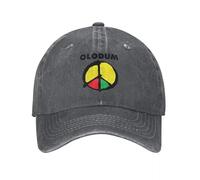 OUINCIIC Cappellino da Baseball Olodum, Casual, in Cotone Anticato, con Chiusura a Scatto, Unisex, per allenamenti all'aperto
