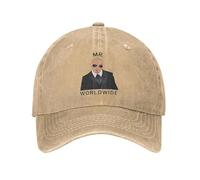 OUINCIIC Cappellino da Baseball Pitbull Mr Sun y2k Retro Donna Uomo Lavato Cappello da Camionista Design Traspirante Corsa Hippie Cappellini da Baseball Regalo di Compleanno