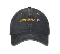 OUINCIIC Cappellino da Baseball Unisex con Logo BRP ATV Can-Am, Stile Vintage, in Denim Invecchiato, per attività all'aperto, Corsa, Golf, vestibilità Regolabile