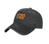 OUINCIIC Cappellino da Baseball Wayne's World Party Time KPOP Cappelli Hip Hop lavati di Alta qualità Unisex Design Elegante Cappellino Snapback Lavato