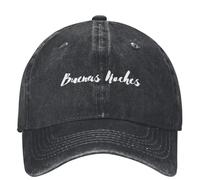 OUINCIIC Cappello da Baseball in Denim Quevedo Music Buenas Noches, Sportivo da Esterno, Primaverile, da Donna o da Uomo, Casual, con Chiusura a Scatto