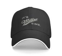 OUINCIIC It's Miler Time Berretto da Baseball Berretto Militare Uomo Cappello da Sole Cappello da Sole per Bambini Donna Uomo