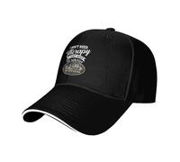 OUINCIIC Mountain Monsters Non Ho Bisogno di Terapia Cappellino da Baseball Cappelli per Uomo Nuovo Cappello Cappello da Uomo Cappelli per Uomo Donna